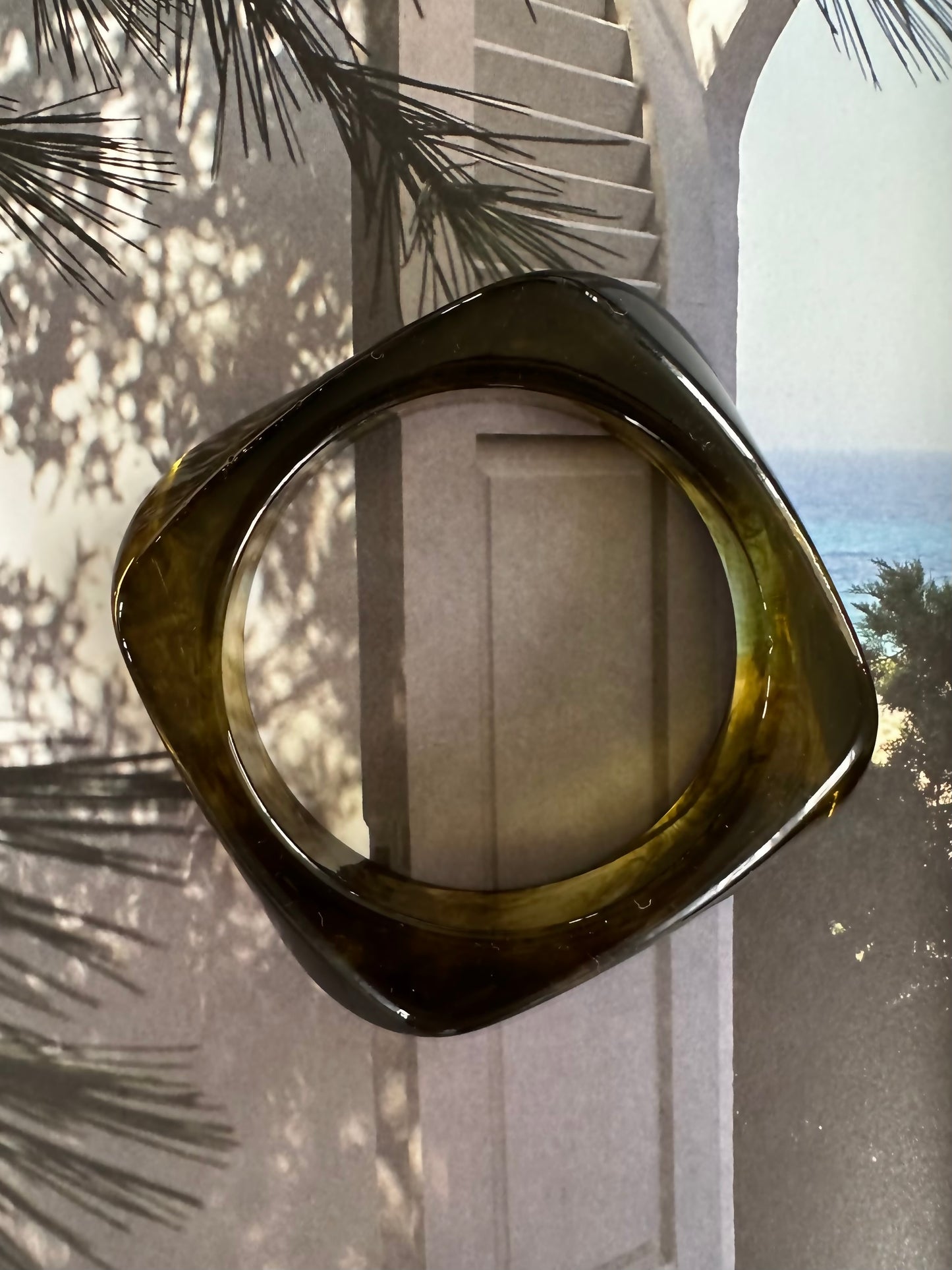 Yumi Bangle - Moss