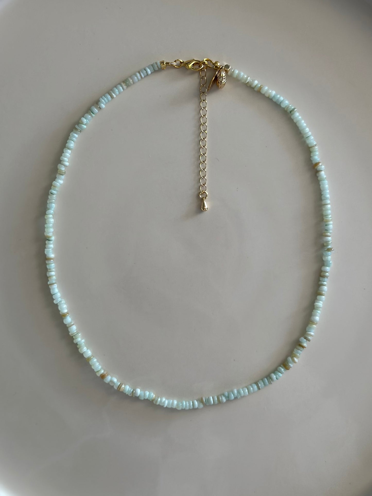 Isla Necklace - Lime
