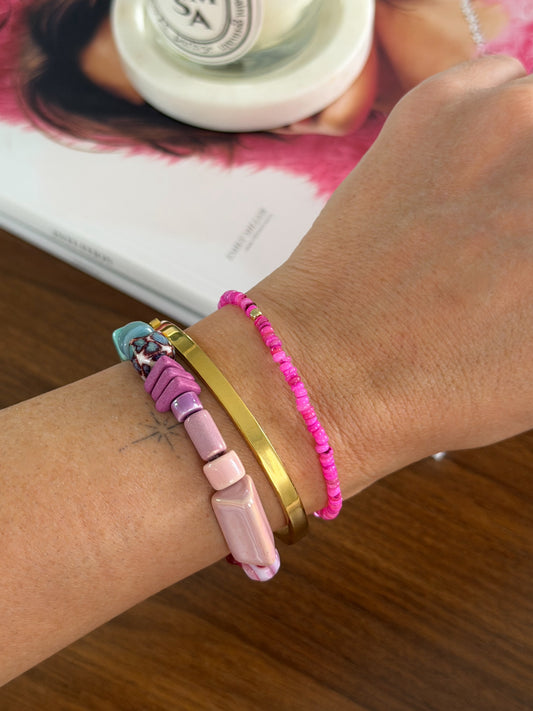Isla Bracelet - Hibiscus