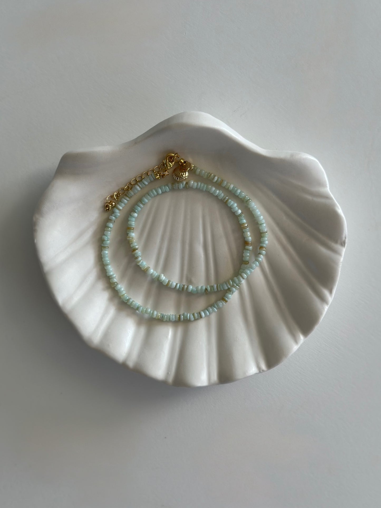 Isla Necklace - Lime