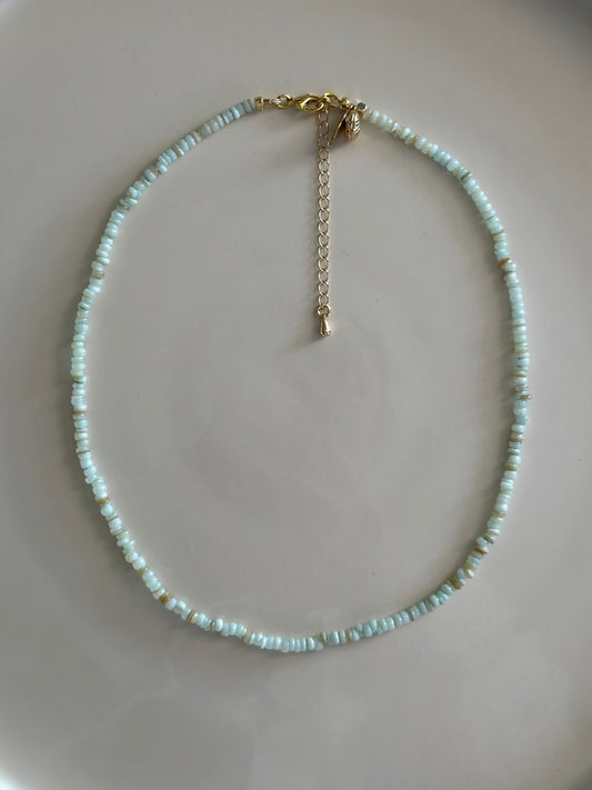 Isla Necklace - Lime