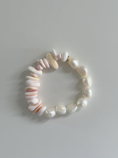 Pearls & Shells Bracelet